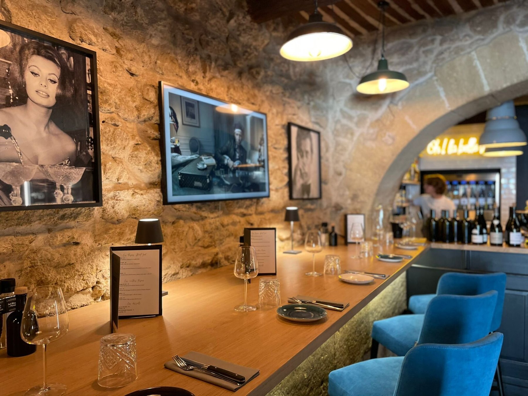 Salle du Bouchon, restaurant de tapas à Lourmarin