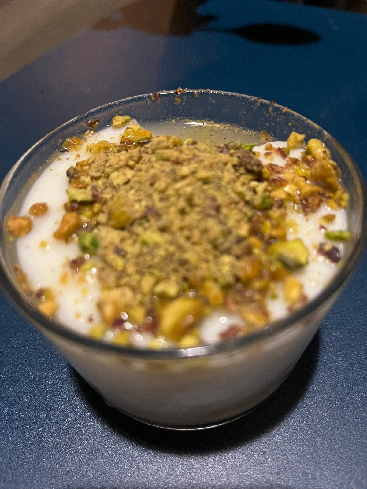 Le mouhalabié, dessert au lait et pistaches